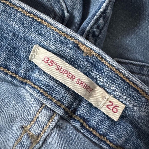 Levi’s 535 Super Skinny Jeans Women’s Size 26 - Picture 5 of 5